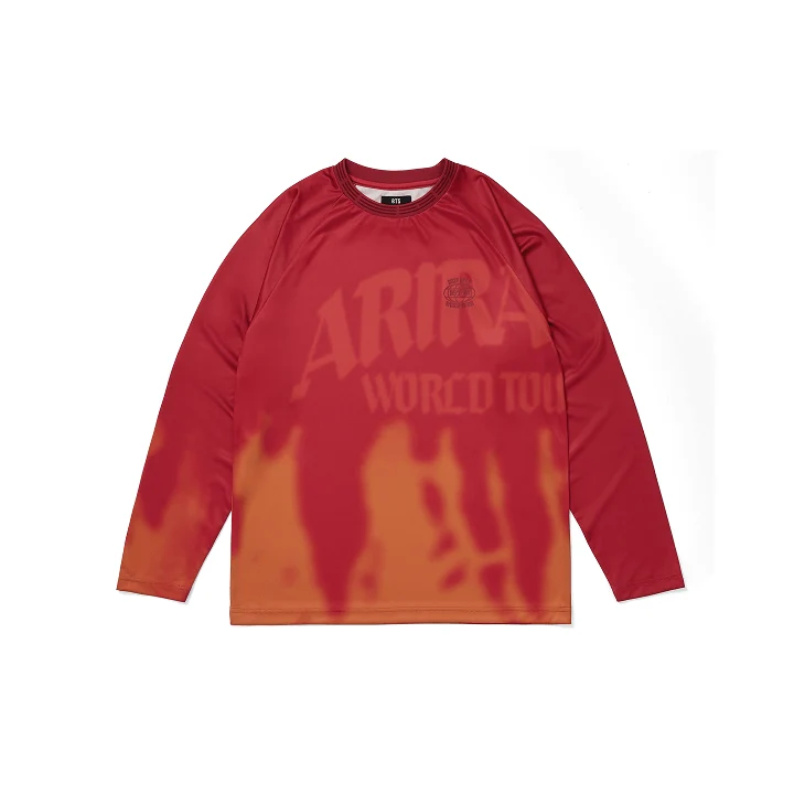 [BTS] Arirang : Long Sleeve T-Shirt (Red)