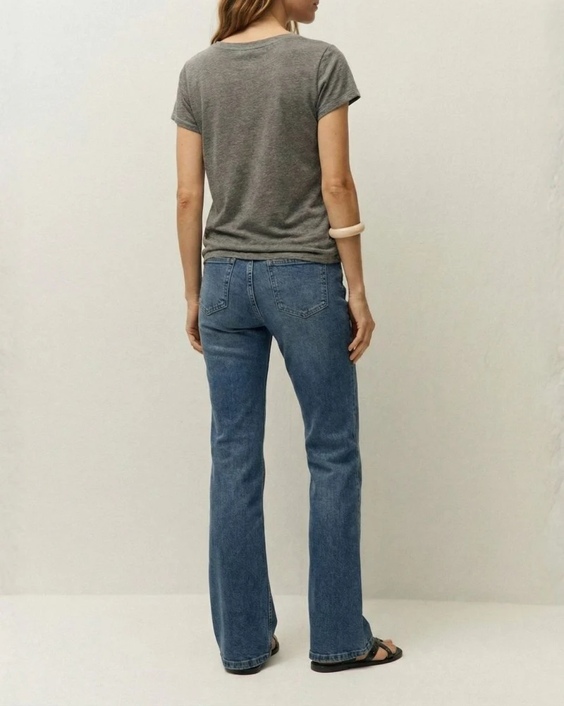 Pantalón denim bolsillos