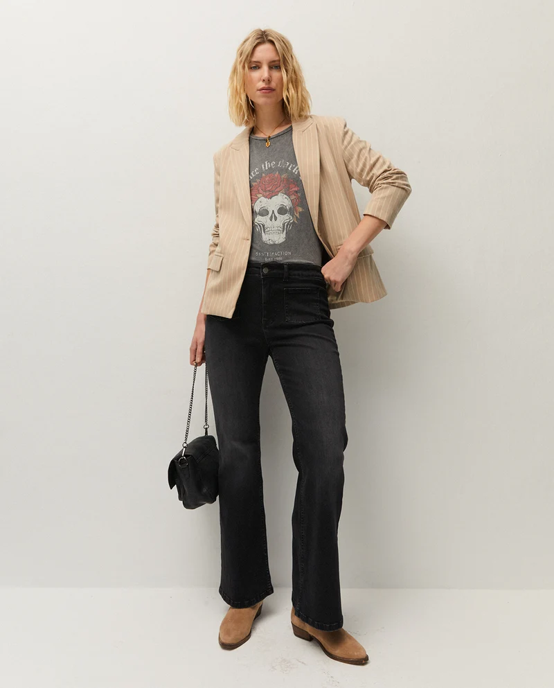 Camiseta print calavera