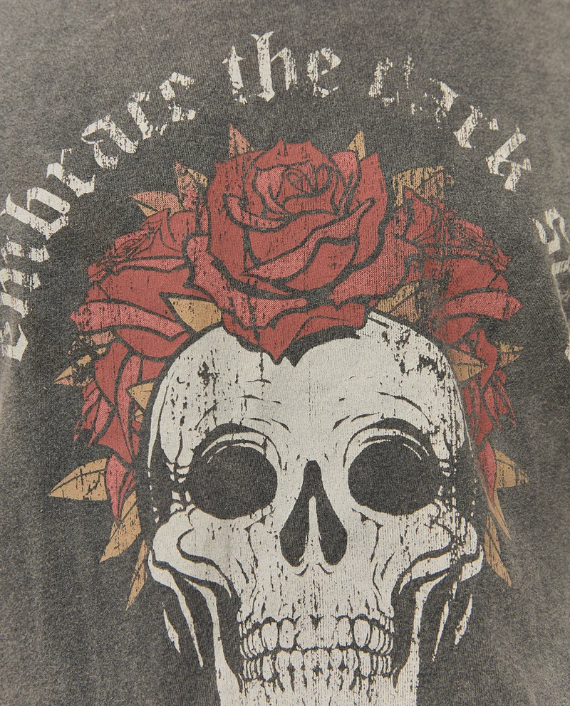 Camiseta print calavera