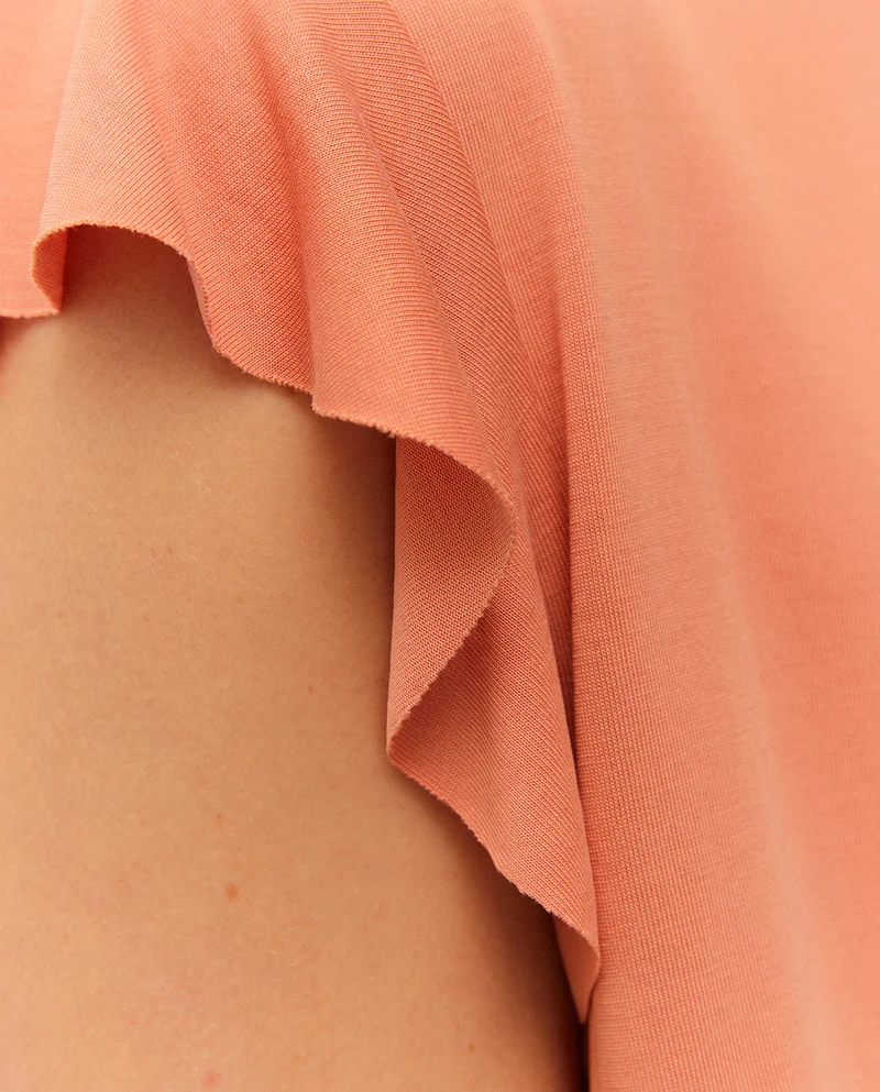 Camiseta volantes
