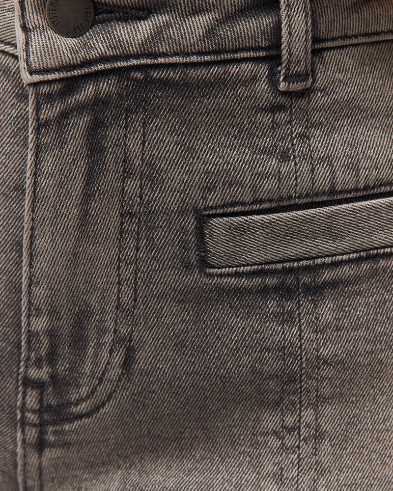 Pantalón denim nervio