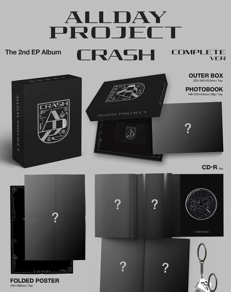 ALLDAY PROJECT - CRASH (COMPLETE VER.) + Weverse Lucky Draw Gift