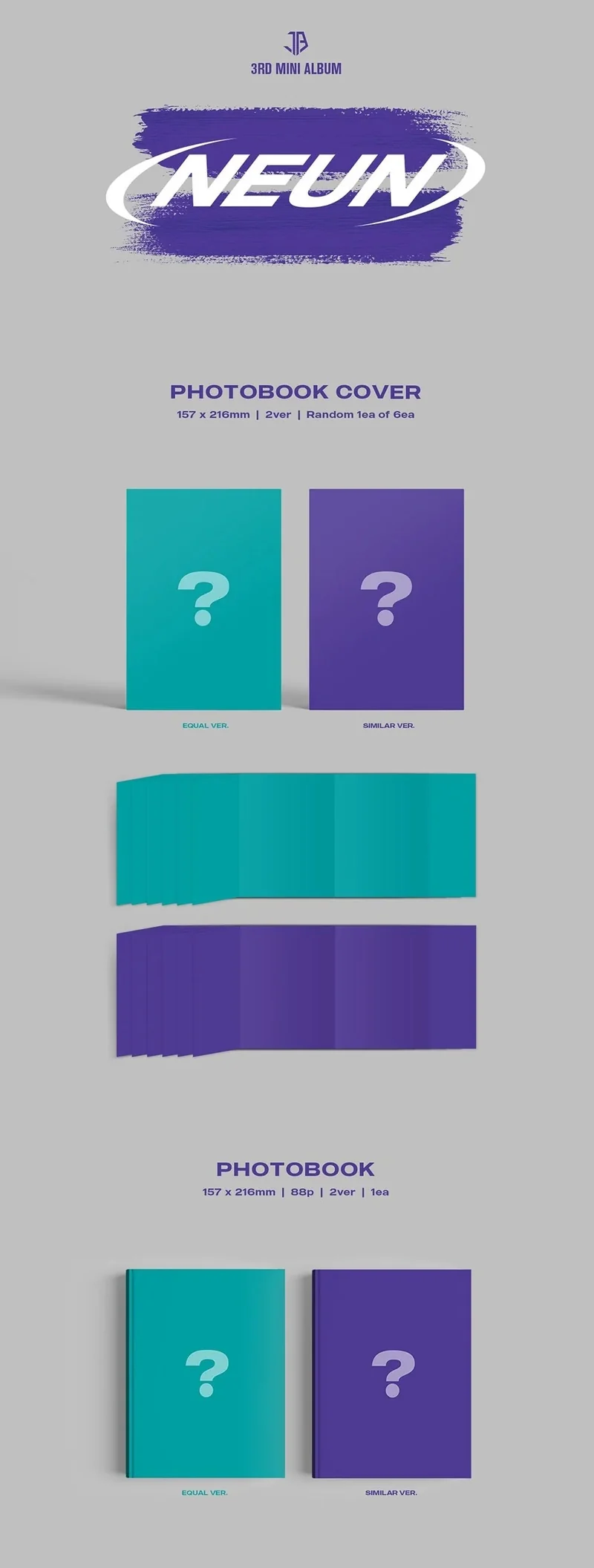 JUST B - [= (NEUN)] (3RD MINI ALBUM)
