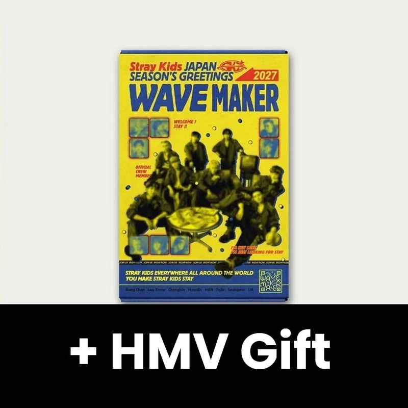 STRAY KIDS - 2027 JAPAN SEASON'S GREETINGS (WAVE MAKER) + HMV Gift