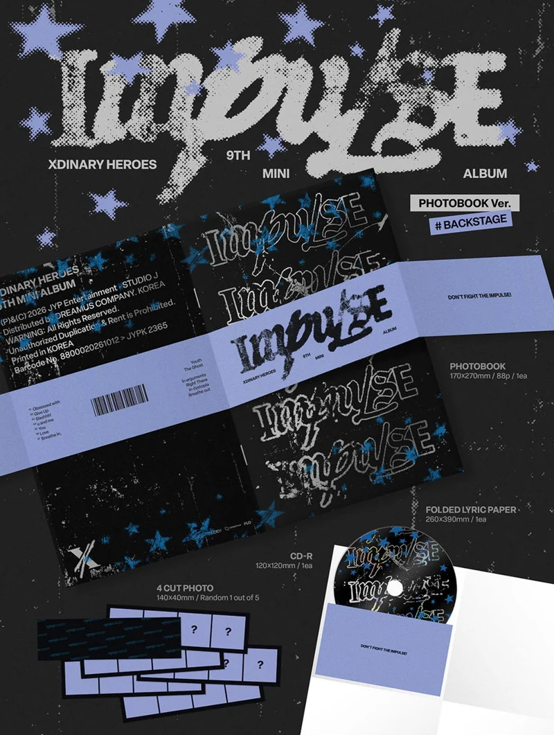 XDINARY HEROES - IMPULSE (PHOTOBOOK VER.)