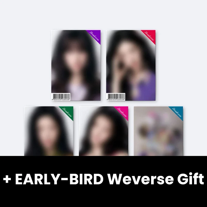 ILLIT - BREAK EVEN (GLLIT VER.) SET + EARLY-BIRD Weverse Gift