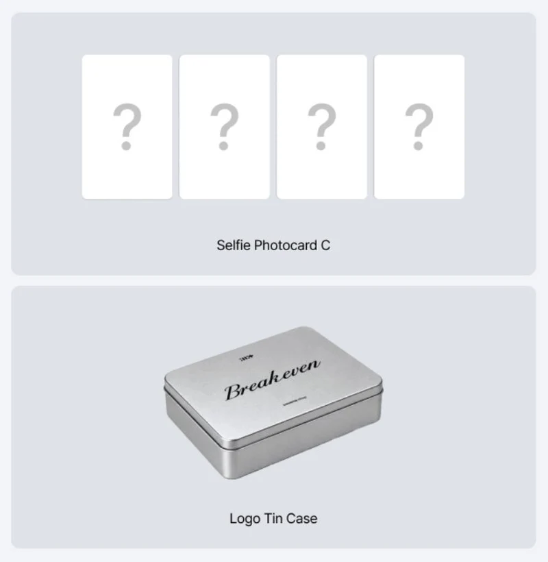 ILLIT - BREAK EVEN (GLLIT VER.) SET + EARLY-BIRD Weverse Gift
