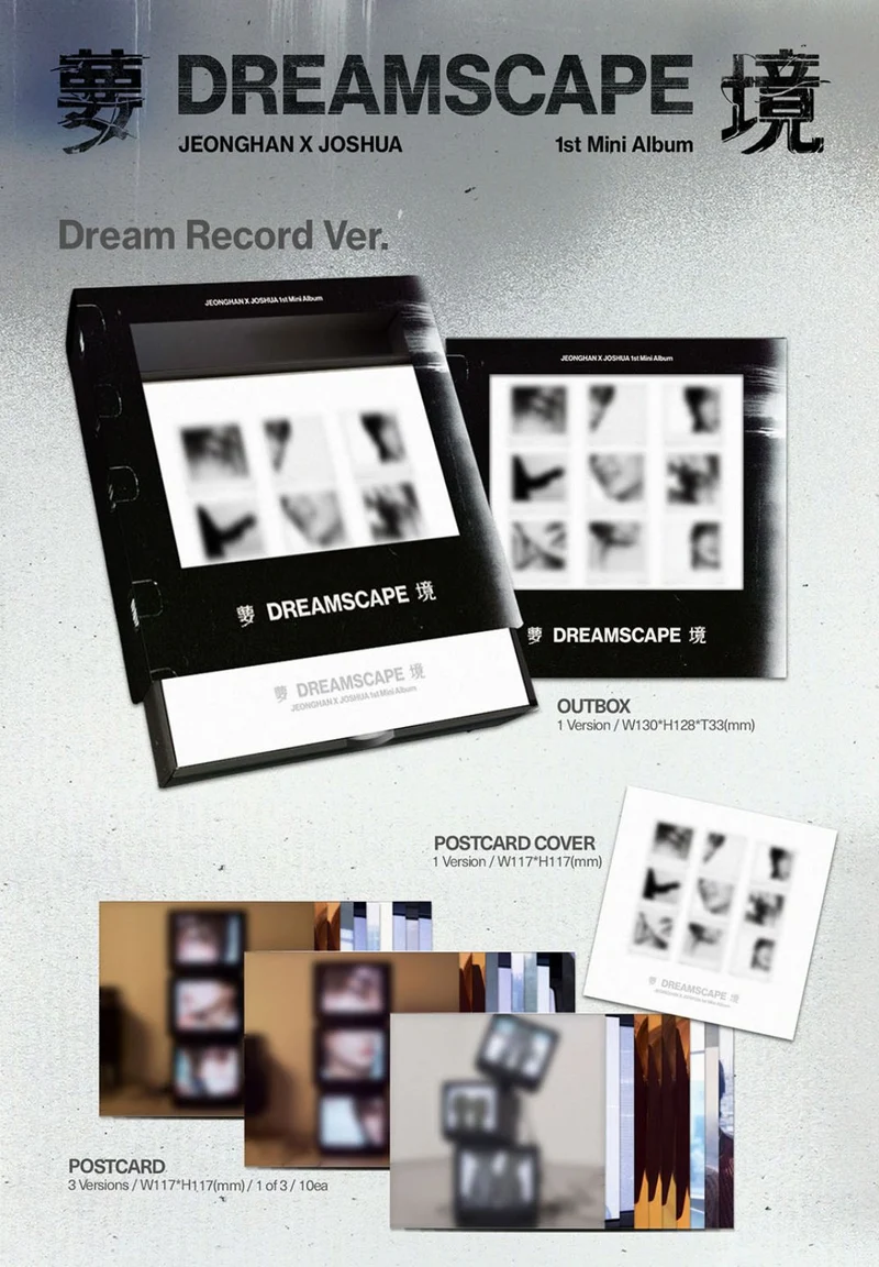 JEONGHAN X JOSHUA (SEVENTEEN) - DREAMSCAPE (DREAM RECORD VER.) + Weverse Gift