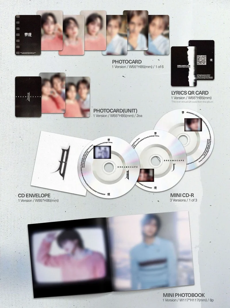 JEONGHAN X JOSHUA (SEVENTEEN) - DREAMSCAPE (DREAM RECORD VER.) + Weverse Gift
