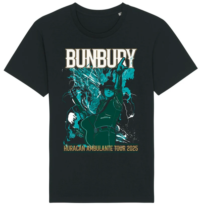 CAMISETA BUNBURY GIRA HURACAN