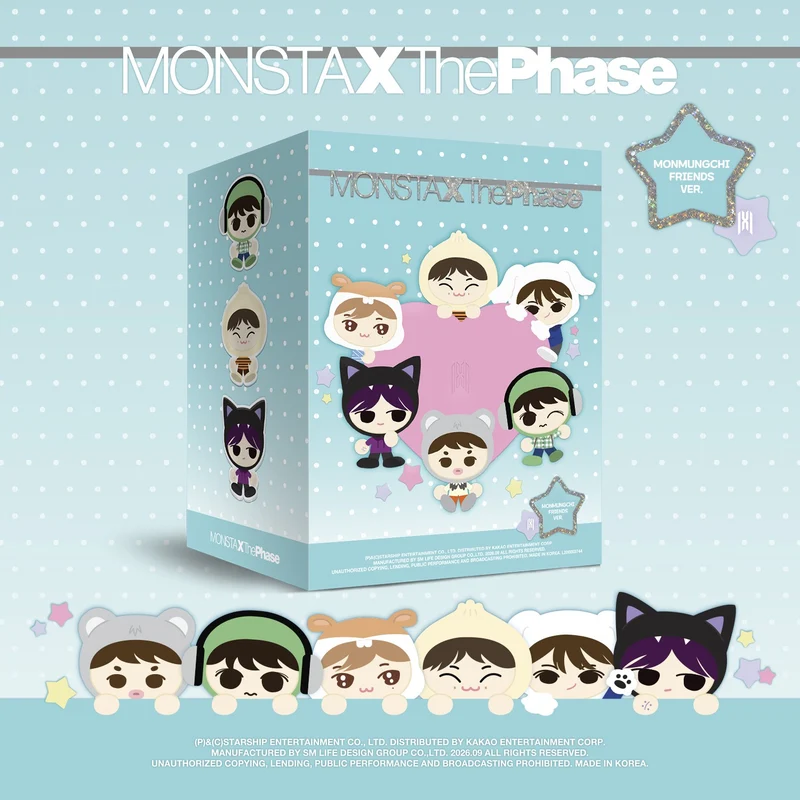 [MONSTA X] The Phase : (MONMUNGCHI FRIENDS Ver.) Limited Edition