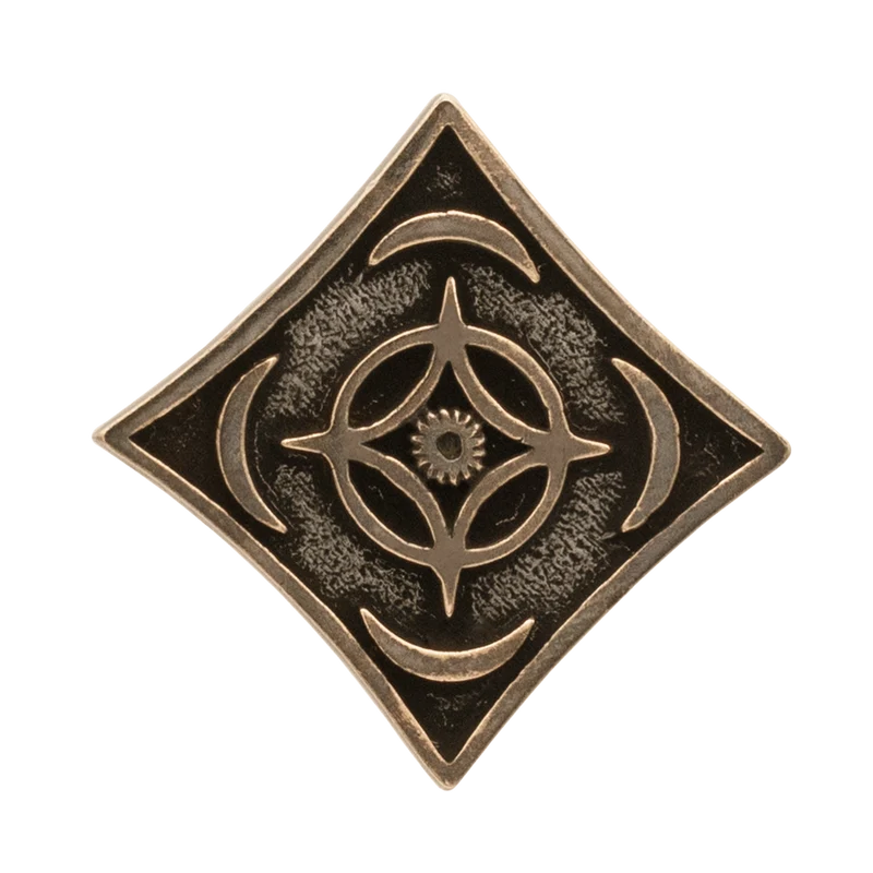 2025 Cosmere® Pin - Antiqued Bronze