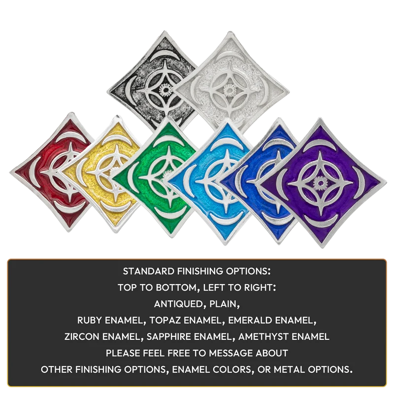 2025 Cosmere® Pin - Sterling Silver