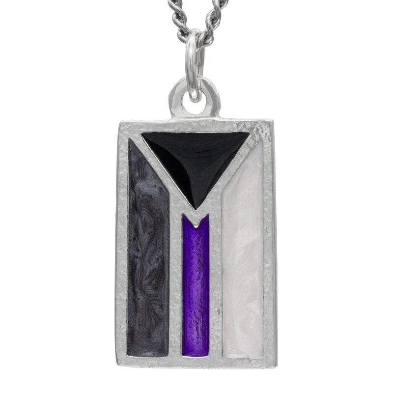 Demisexual PRIDE Flag Necklace