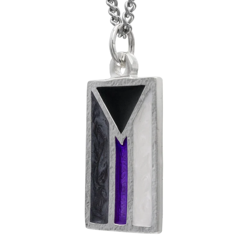 Demisexual PRIDE Flag Necklace