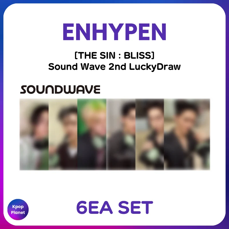 ENHYPEN Sound Wave 2nd LuckyDraw [THE SIN : BLISS]