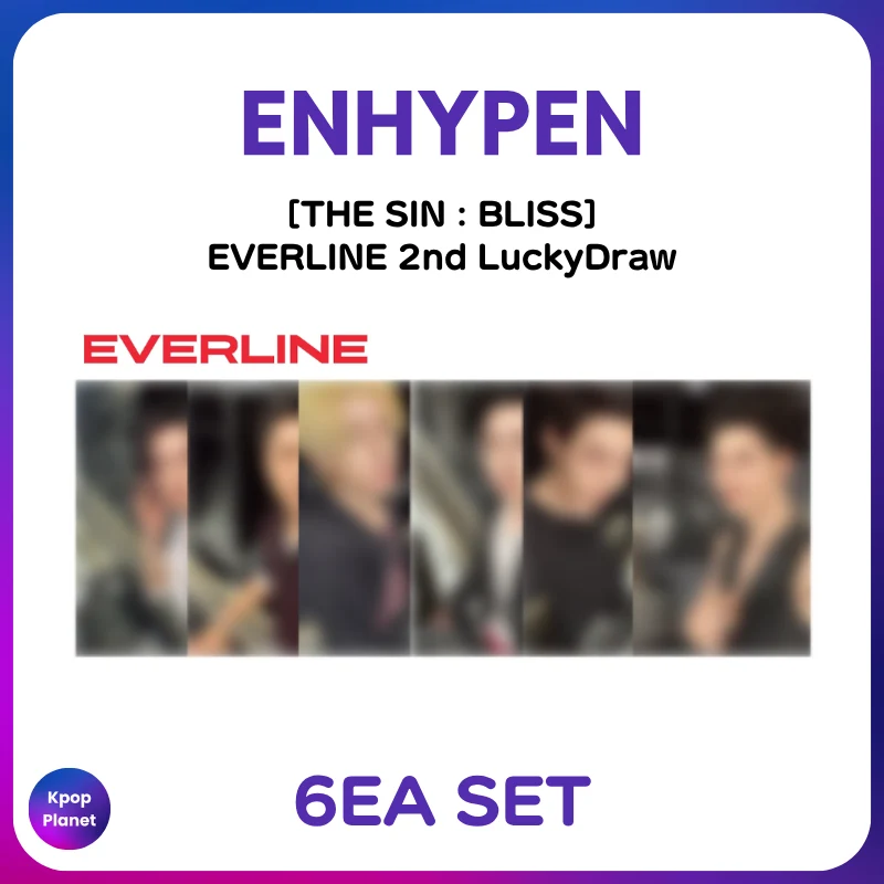 ENHYPEN EVERLINE 2nd LuckyDraw [THE SIN : BLISS]