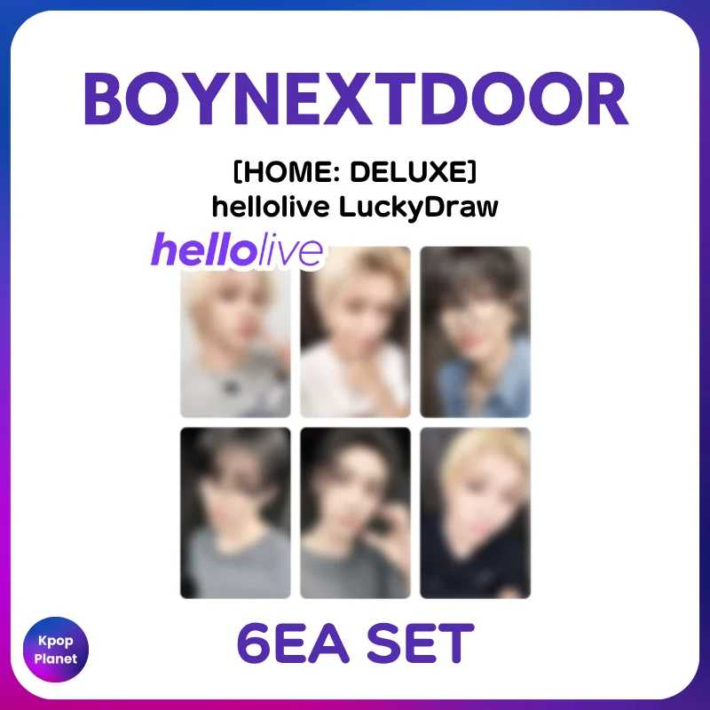 BOYNEXTDOOR hellolive LuckyDraw [ HOME: DELUXE ]