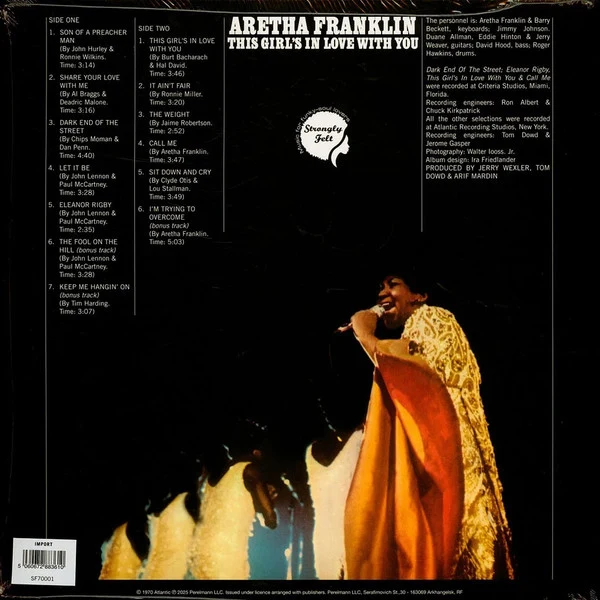 Aretha Franklin | This Girl's In Love With You