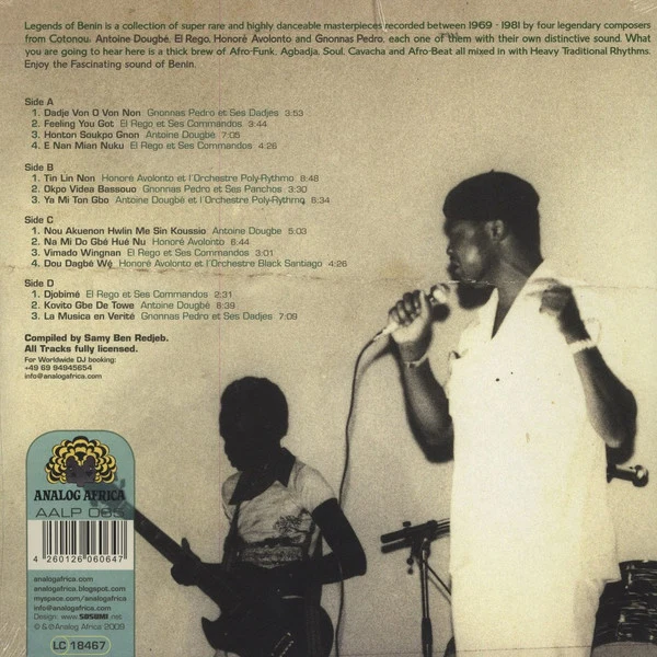 Varios | Legends Of Benin [2LP]