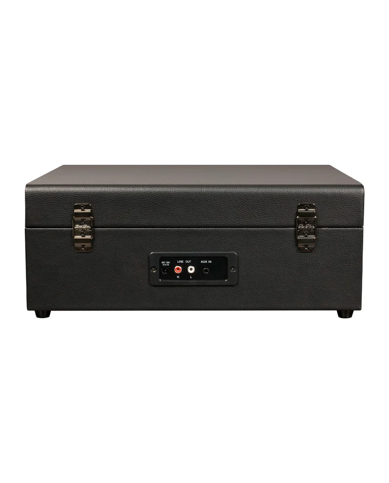 Crosley - Tocadiscos Crosley Voyager Bluetooth Doble - Negro