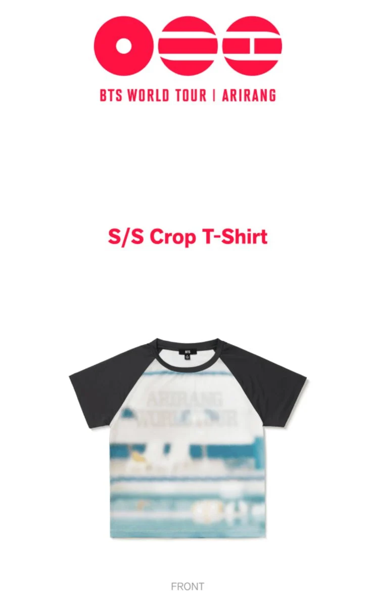 BTS - WORLD TOUR 'ARIRANG' 2ND DROP OFFICIAL MD