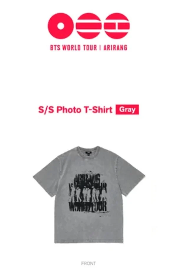 BTS - WORLD TOUR 'ARIRANG' 2ND DROP OFFICIAL MD