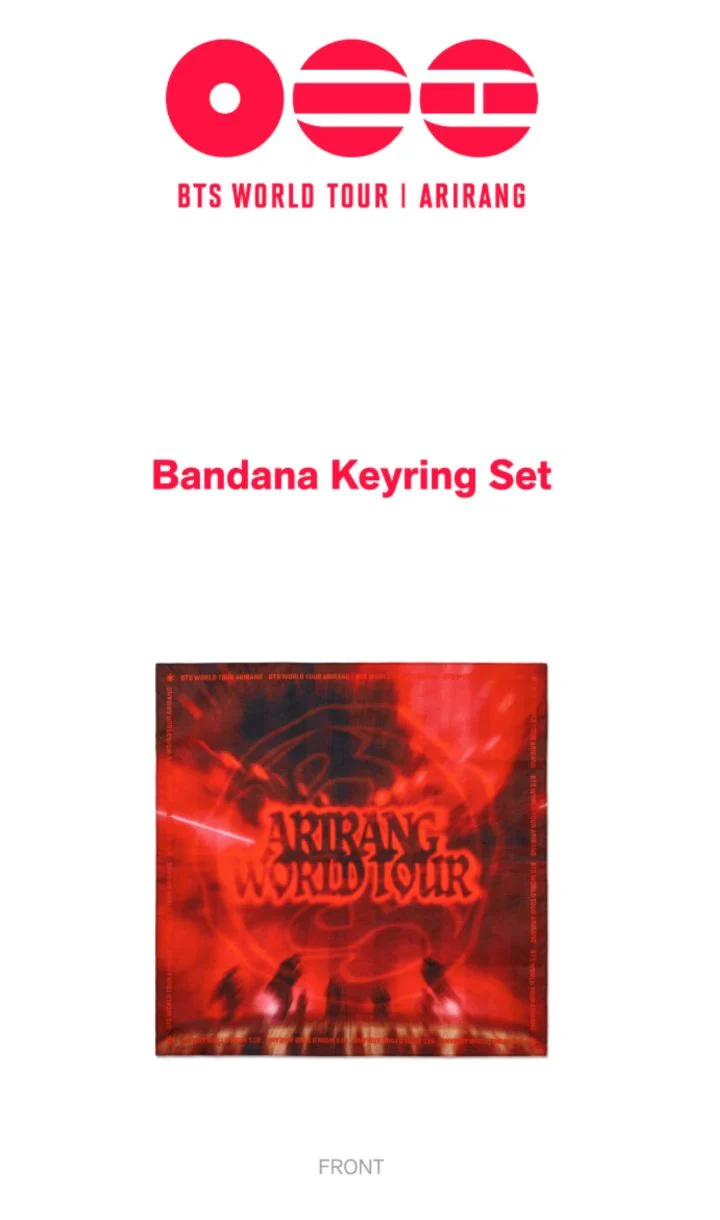 BTS - WORLD TOUR 'ARIRANG' 2ND DROP OFFICIAL MD 2