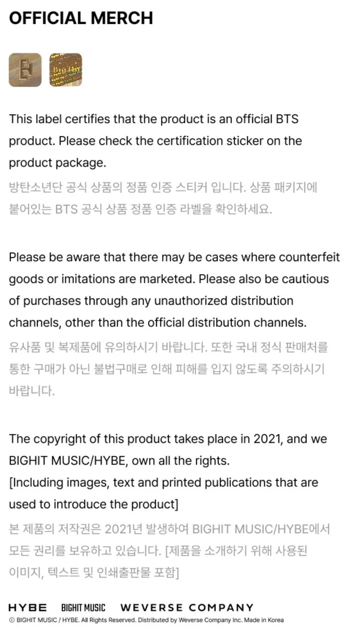BTS - WORLD TOUR 'ARIRANG' 2ND DROP OFFICIAL MD 2
