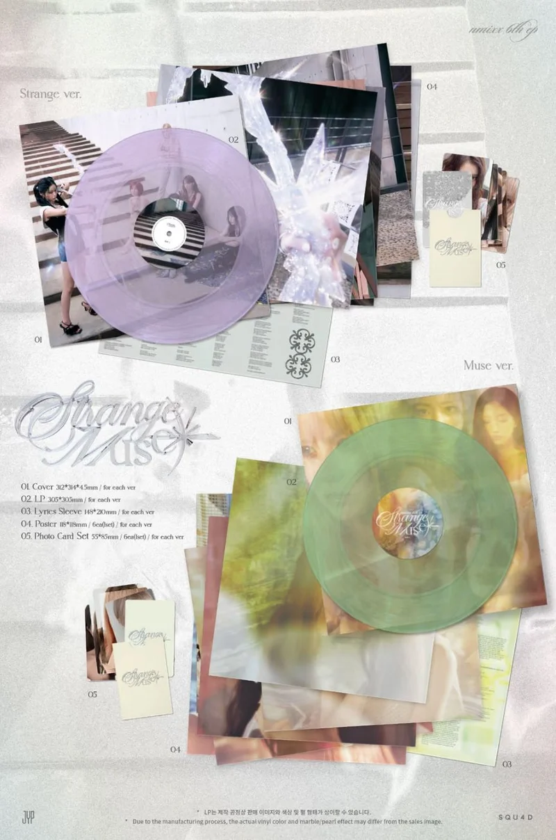 NMIXX - STRANGE MUSE (LP VER.) + BDM Gift