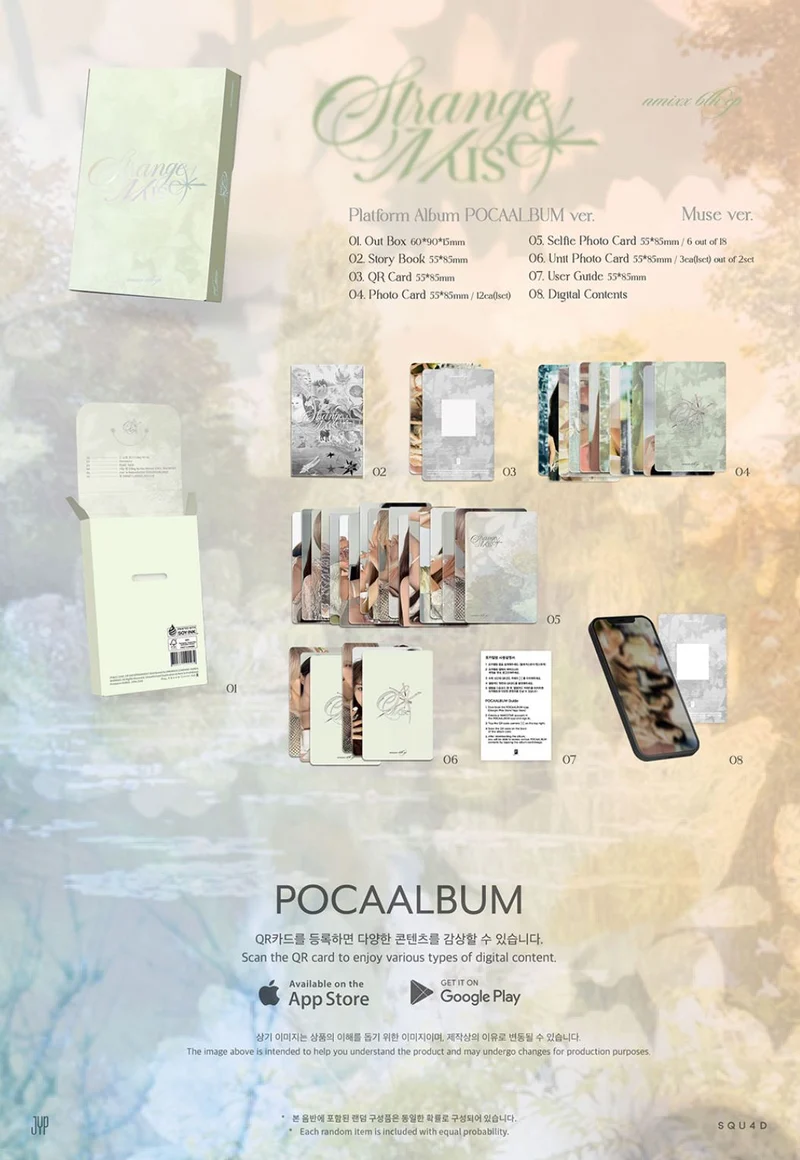 NMIXX - STRANGE MUSE (POCA ALBUM VER.) + BDM Gift