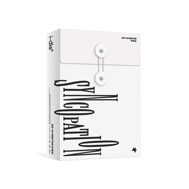 I-DLE - 2026 WORLD TOUR 'SYNCOPATION' (DVD & BLU-RAY)
