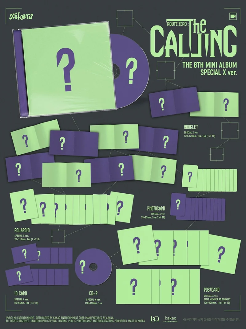 XIKERS - ROUTE ZERO : THE CALLING (SPECIAL X VER.)