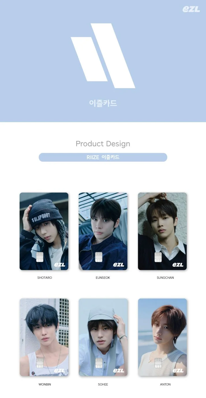 RIIZE - EZL TRANSIT CARD (2ND MINI ALBUM 'II')