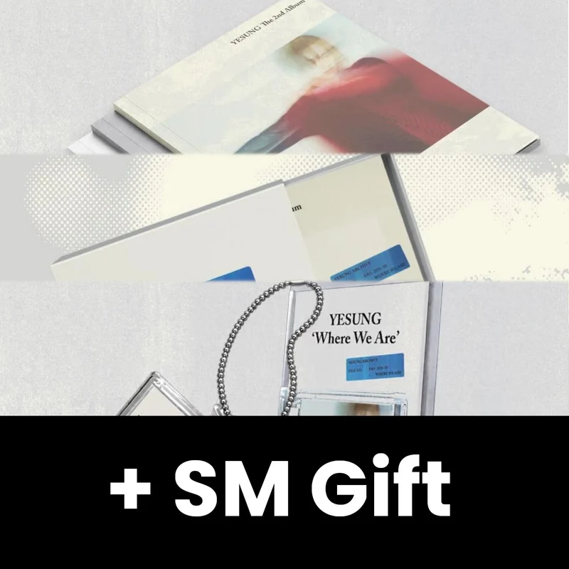 YESUNG (SUPER JUNIOR) - WHERE WE ARE SET + SM Gift