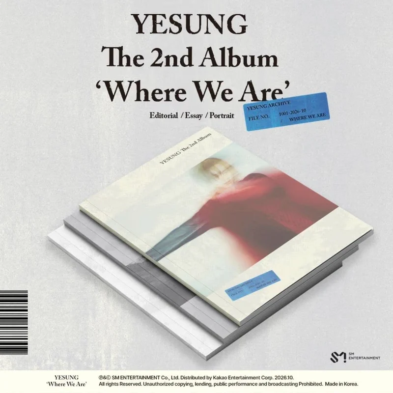YESUNG (SUPER JUNIOR) - WHERE WE ARE SET + Apple Music Gift
