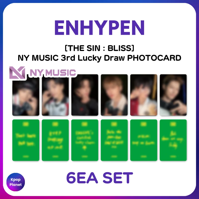 ENHYPEN NY MUSIC 3rd LuckyDraw [THE SIN : BLISS]