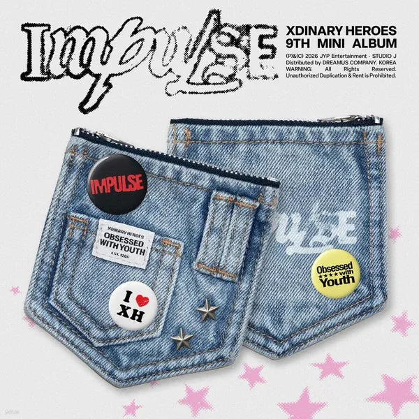 Xdinary Heroes - IMPULSE (DENIM POUCH ver.)