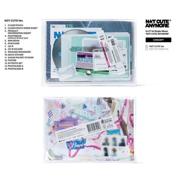 ILLIT1st Single Albume [NOT CUTE ANYMORE]