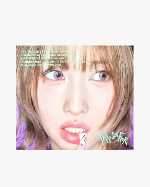 TWICE 4th Full Album [THIS IS FOR] (DIGIPACK Ver.)