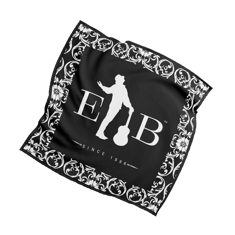 El Barrio - Pañuelo Unisex Negro "Logotipo"