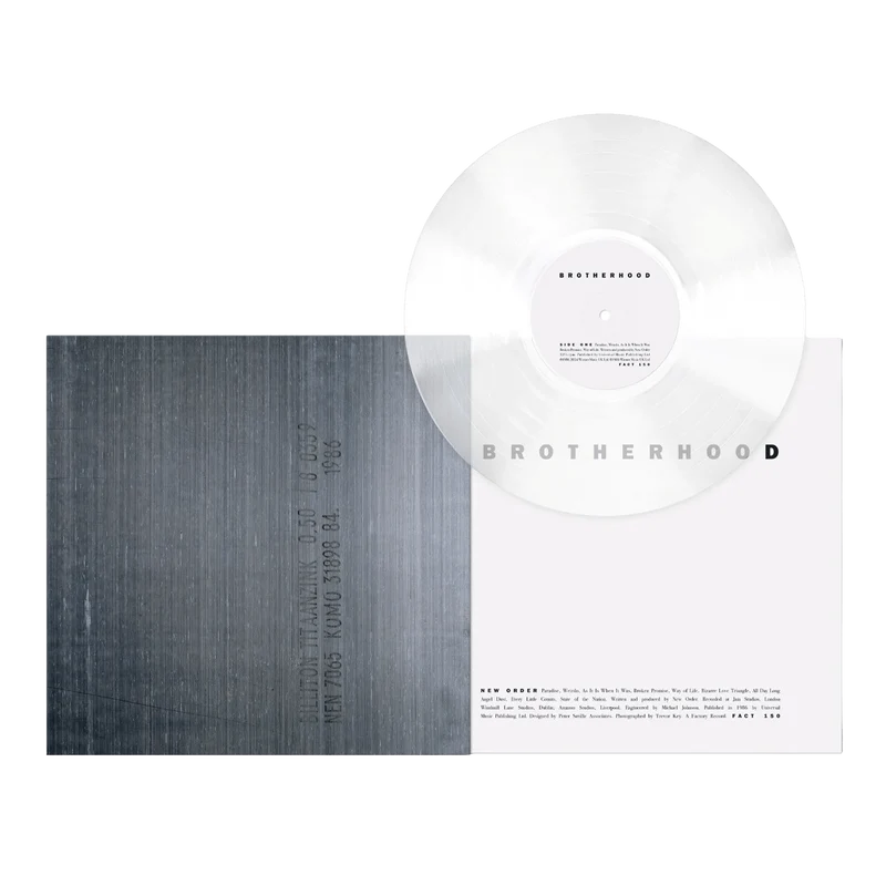 New Order - LP Vinilo Color Trasparente "Brotherhood"