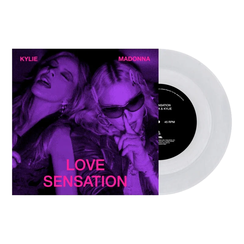 Madonna - LP Vinilo Color Trasparente 7" "Love Sensation"