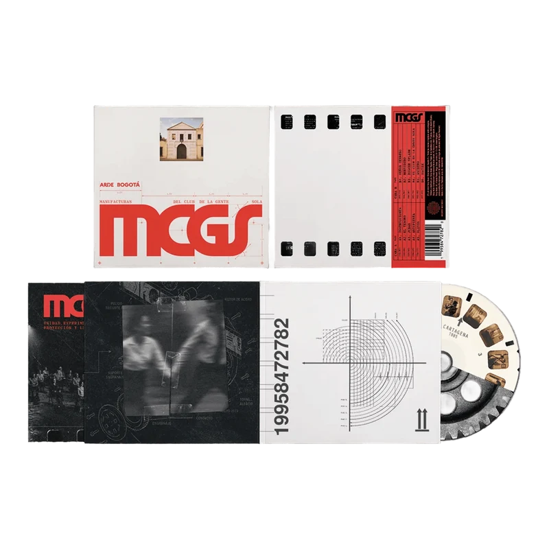Arde Bogotá - CD "Manufacturas del Club de la Gente Sola"