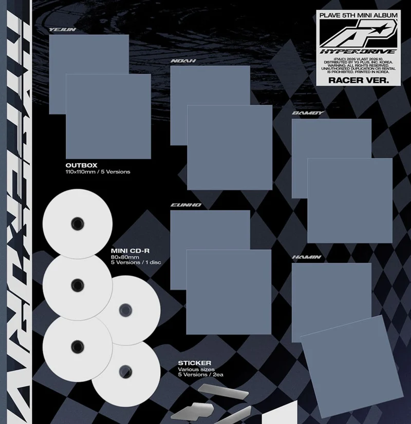 PLAVE - HYPERDRIVE (RACER VER.) + Weverse Gift