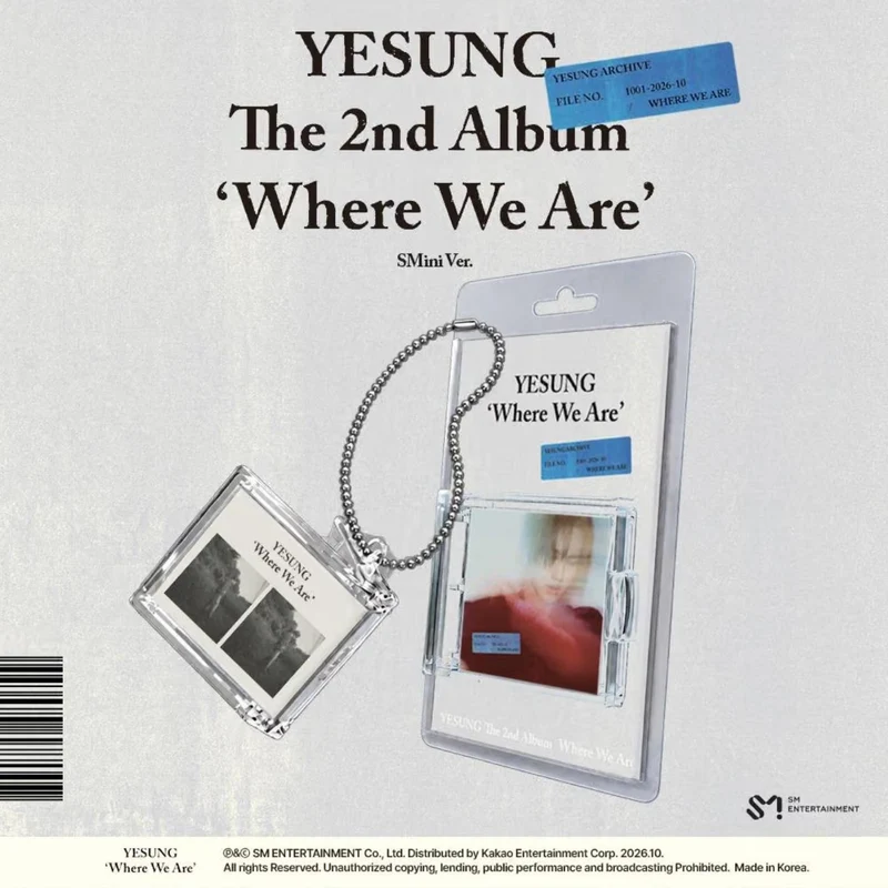 YESUNG (SUPER JUNIOR) - WHERE WE ARE (SMART ALBUM)
