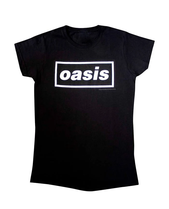 Oasis - Camiseta "Decca Logo" Mujer