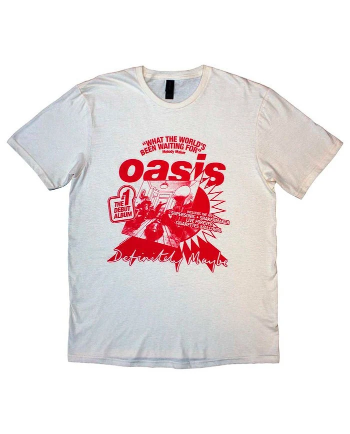 Oasis - Camiseta "What The World's Been Waiting For" Unisex