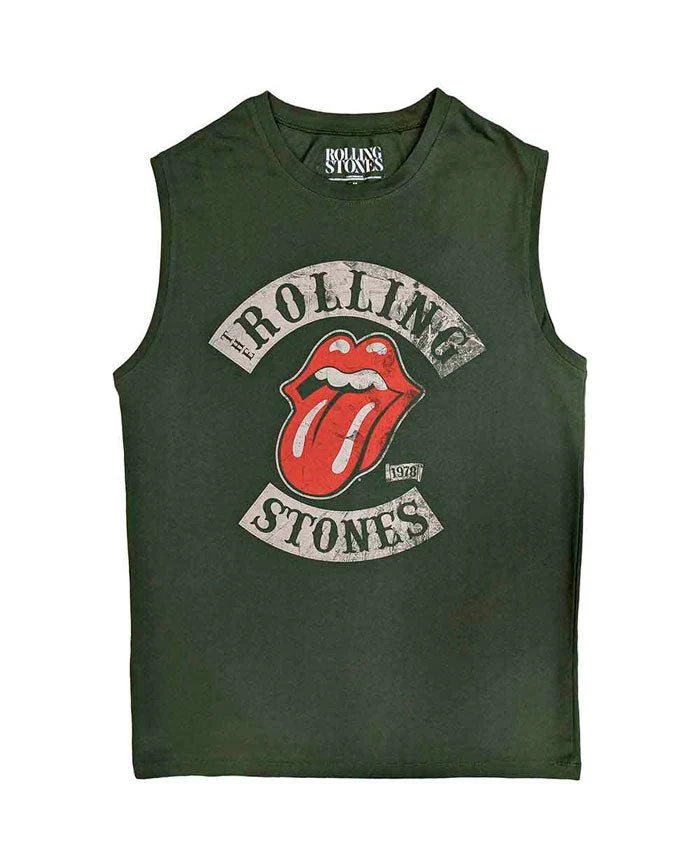 The Rolling Stones - Camiseta Tanque "Tour 78" Unisex